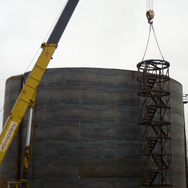 Битумное хранилище для дорожного строительства