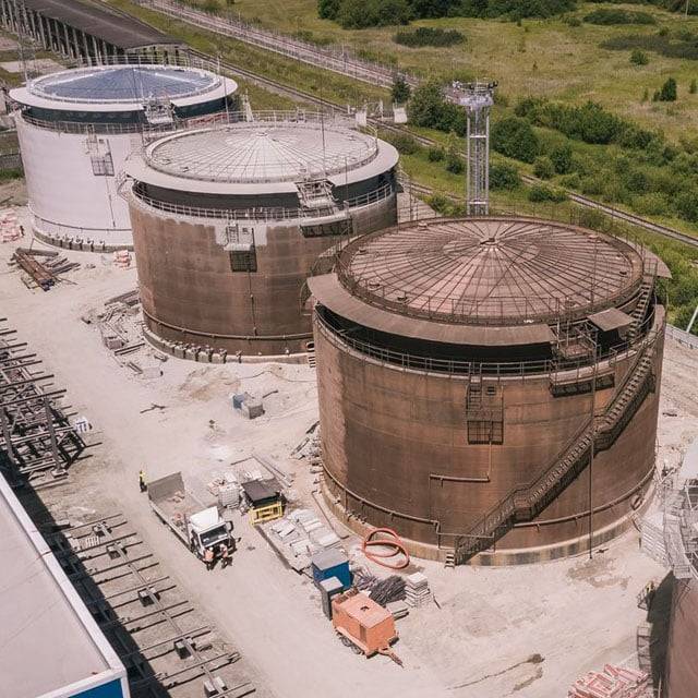 Резервуар РВС — вертикальная емкость для хранения нефтепродуктов